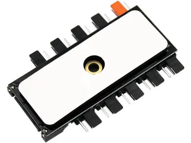 Alt view image 6 of 6 - 1 to 10 Way 4Pin PWM Fan Hub Splitter Cable, 1 Female to 10 Male for PC Case Fan Controller