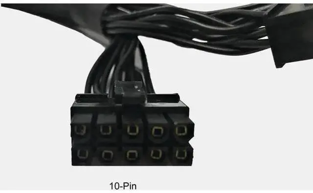Alt view image 4 of 6 - 24 Inch ATX 24Pin (20+4) to 18Pin+10Pin Modular PSU Extension Cable, Compatible with Seasonic M12II Evo 520/620/650/750/850 Power Supplies