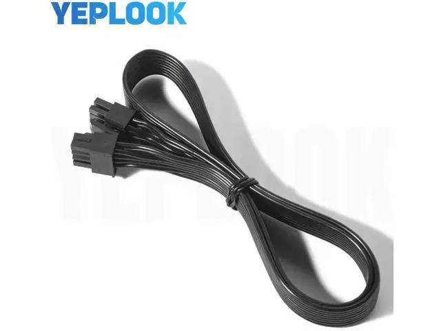 Alt view image 6 of 6 - 8Pin to Split 4+4Pin EPS ATX12V CPU Modular Power Cable Compatible with Seasonic X-1050XM2, X-1250XM2, X-650 KM3, X-750 KM3, X-850 KM3 PSU