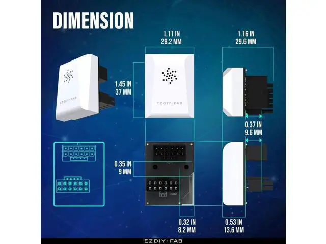 Alt view image 3 of 7 - White 180° Reversed PCIe 5.0 12VHPWR GPU Power Adapter, 12+4 Pin Angled Power Bridge for RTX 4090/4080/4070 Ti RTX 40 Series Graphics Cards