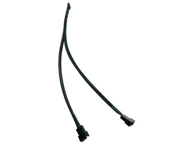Alt view image 2 of 3 - 4-Pin PWM CPU Fan Extension & Splitter Cable, Motherboard 4Pin Fan Power Adapter Cord for PC Chassis Cooling Fans