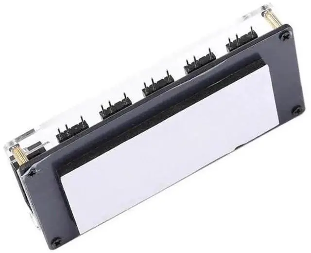 Main image of 10-Port 5V 3Pin ARGB Fan Hub Splitter with SATA Power Input, RGB Lighting Extension Controller Hub for Desktop PC Case Fans