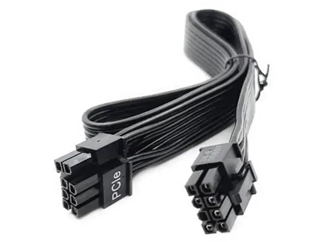 Alt view image 5 of 6 - 60cm Flat PCIe 8Pin (6+2Pin) Modular GPU Power Cable Compatible with Corsair CS-M Series PSU, CS450M CS550M CS650M CS750M CS850M