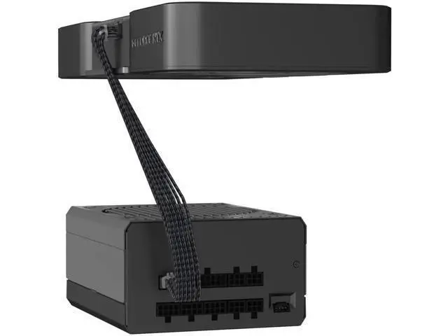 Alt view image 4 of 7 - PCIe 5.0 12VHPWR 16Pin(12+4) Black Sleeved Male to Male Modular PSU Cable, 16AWG for RTX 3090Ti 4080 4090 GPUs