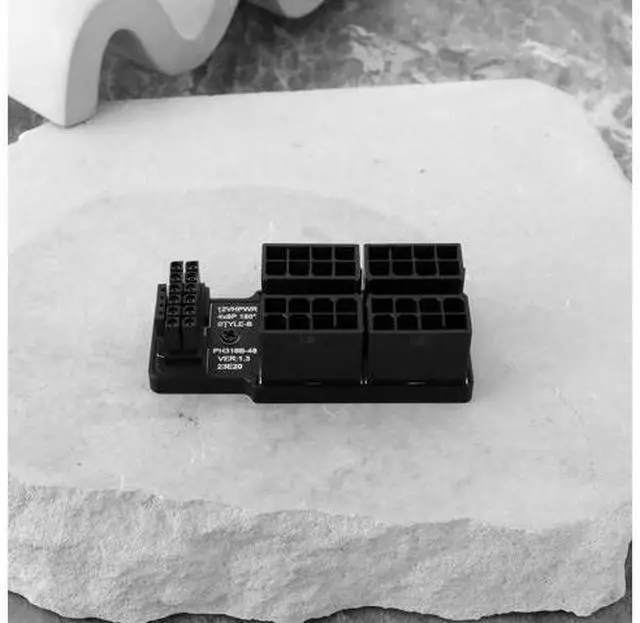 Alt view image 5 of 7 - 180° Angled 12VHPWR 16Pin to 4×8Pin GPU Power Adapter, PCIe 5.0 ATX 3.0 600W Type B Connector for RTX 4090 / 3090Ti