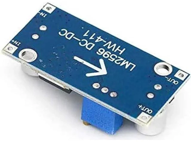 Alt view image 5 of 5 - 1 Pack LM2596S DC-DC Step Down Buck Converter Module, 3A Adjustable Voltage Regulator Input 3.2-35V Output 1.25-35V DIY Power Supply Board