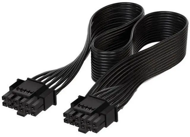 Main image of ATX 3.0 PCIe 5.0 12VHPWR 16Pin to 16Pin Modular PSU Cable, 12+4Pin GPU Power Cord for RTX 3080 3090 Ti