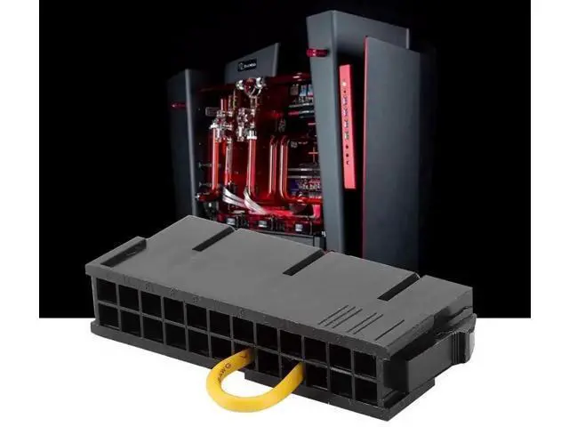 Alt view image 7 of 7 - 24-Pin ATX Power Supply Jumper Bridge, 20+4 Pin PSU Starter Tool for Mining Rigs