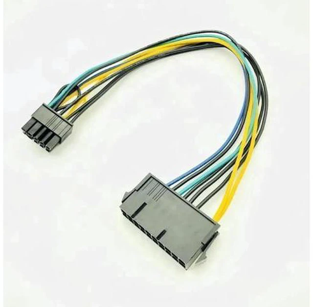 Main image of 30cm 18AWG ATX 20Pin Female to 10Pin Male Power Adapter Cable for Motherboard