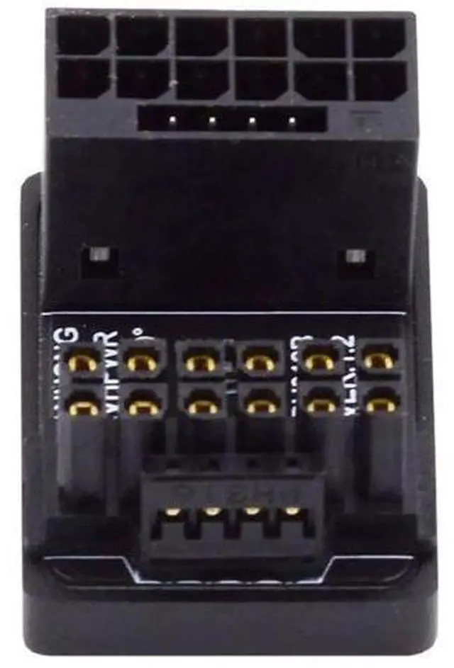 Main image of UP Angled 360° Rotatable 12VHPWR 16Pin Direction-Changing Modular Power Adapter, ATX3.0 PCIe5.0 Compliant for RTX 4080 / 5090Ti Graphics Cards