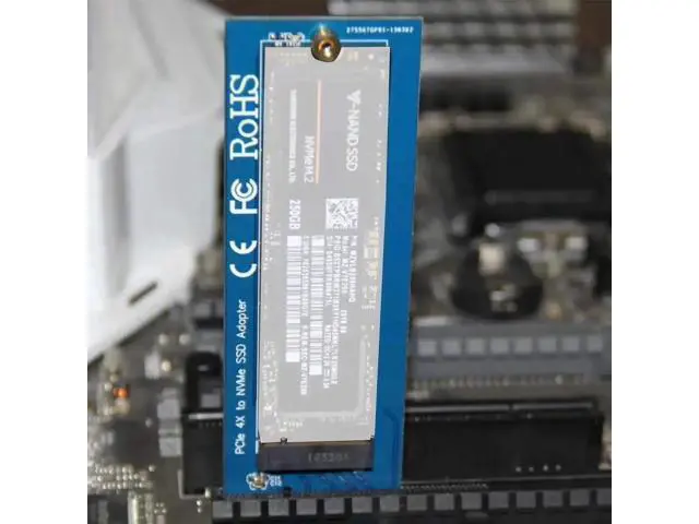 Alt view image 2 of 6 - PCIe 3.0 x4 to NVMe M.2 SSD Expansion Adapter Card, Desktop PCI-E Converter Supporting 2230/2242/2260/2280 M.2 NVMe Solid State Drives