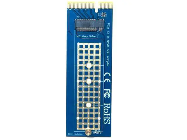 Alt view image 4 of 6 - PCIe 3.0 x4 to NVMe M.2 SSD Expansion Adapter Card, Desktop PCI-E Converter Supporting 2230/2242/2260/2280 M.2 NVMe Solid State Drives