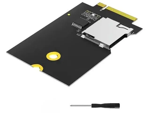 Alt view image 2 of 3 - M.2 Key B WWAN Slot to Micro SD TF Card Reader Adapter, NGFF B Key USB Bus SDHC SDXC Memory Card Converter for Laptops