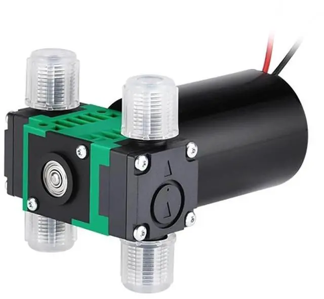 Main image of 600mLPM Double Heads 6bar Electric Diaphragm Liquid Pump Mini Water Pump High-pressure Cleaning Pump Self-priming(L01BL2440-2T DN4-6)