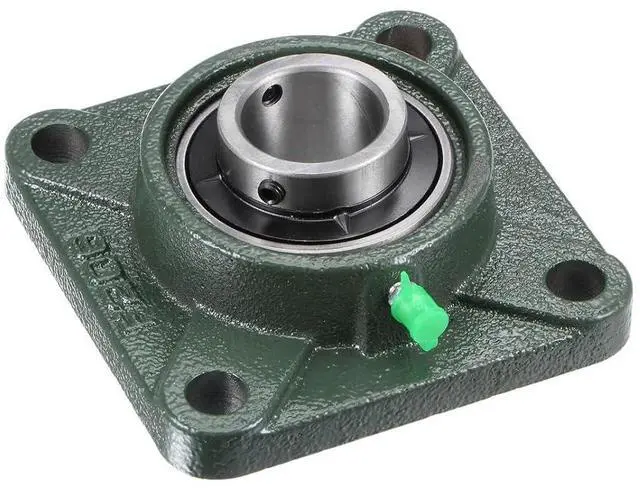 Main image of 1pcs UCF206 Flange Block Bearings 30mm Bore Cast Iron Bearing Unit Set Screw Lock(30mm)