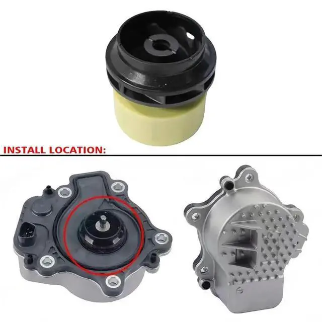Alt view image 6 of 6 - Electric Water Pump Rotor Compatible with 2010-2015 CT200h 2012-2017 Replaces 161A0-39015 161A0-29015