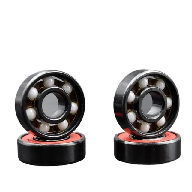 Alt view image 2 of 6 - 8pcs/4pcs 608RS Ball Bearing 8 * 22 * 7 8x22x7MM Hybrid Ceramic Ball Bearing Bearing Steel ABEC-11(4Pcs)