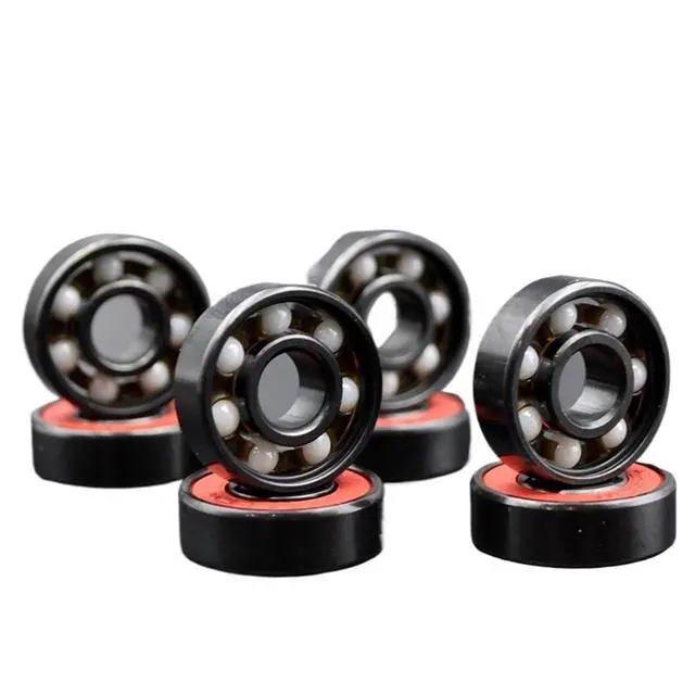 Alt view image 4 of 6 - 8pcs/4pcs 608RS Ball Bearing 8 * 22 * 7 8x22x7MM Hybrid Ceramic Ball Bearing Bearing Steel ABEC-11(4Pcs)