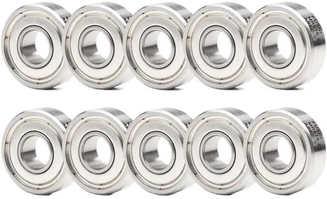 Main image of 10 PCS MR616ZZ Ball Bearing 6 * 16 * 5 mm R-1660HH Deep Groove Bearings MR616 Z B6-63Z MR1660ZZ R-1660ZZ