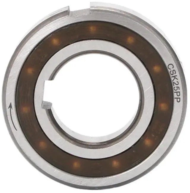 Alt view image 2 of 4 - 1pcs One-Way grooved Bearing CSK8/10/12/15/17/20/25/30/35/40PP/CSK6004/CSK6305/CSK6306/CSK6307PP Thrust(CSK10PP-10x30x9)