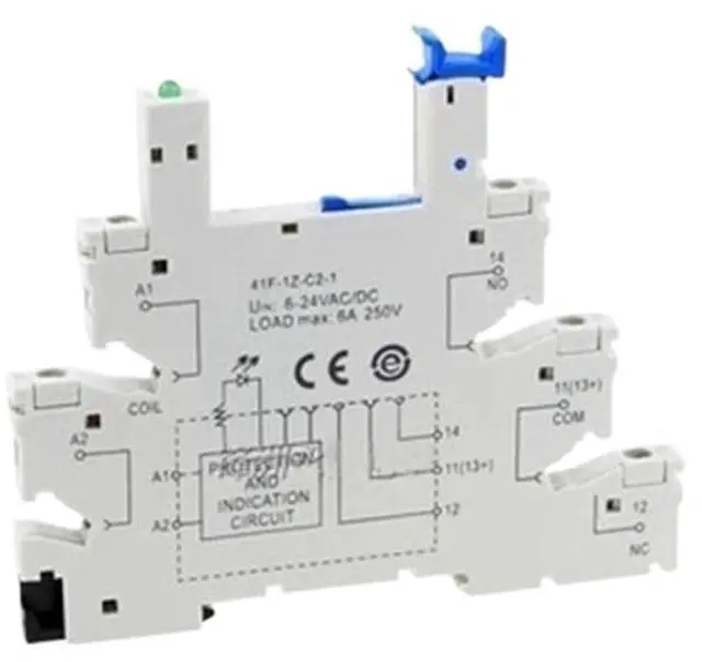 Main image of 1PCS Relay HF41F-5-ZS 5V HF41F-12-ZS 12V HF41F-24-ZS 24V HF41F-24-HS(555) 5VAC 5Pin Power Relay HF41F 41F-1Z-C2-1(HF41F-24-HS 4Pin)