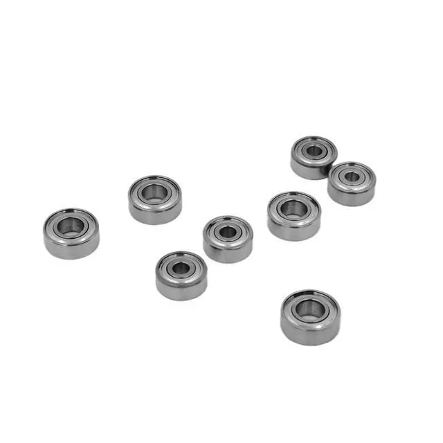 Alt view image 5 of 5 - 1pcs Stainless Steel Bearing 695 5X13X4 Stainless Steel Bearing + Ceramic Ball idling Long(Full Ceramic)