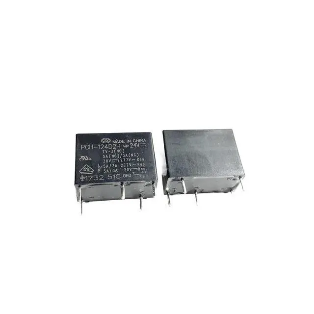 Alt view image 2 of 3 - 1pcs PCH-124D2H 24VDC Electromagnetic Relay 5A5 Pin One Open One Close PCH-12D2H(PCH-112D2H 12VDC)