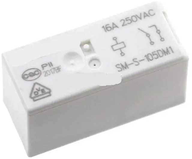 Main image of 1Pcs Relay SM S 105DM1 SM-S-112DM1 SM-S- 124DM1 16A 250VAC 6Pin DC5V 12V 24VDC SM-S 105DM1 112DM1 124DM1(SM-S-124DM1)