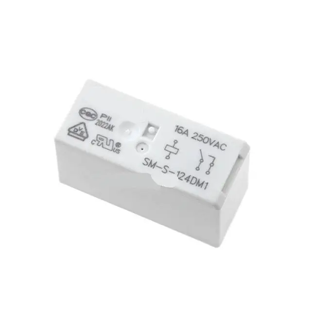 Alt view image 3 of 4 - 1Pcs Relay SM S 105DM1 SM-S-112DM1 SM-S- 124DM1 16A 250VAC 6Pin DC5V 12V 24VDC SM-S 105DM1 112DM1 124DM1(SM-S-124DM1)