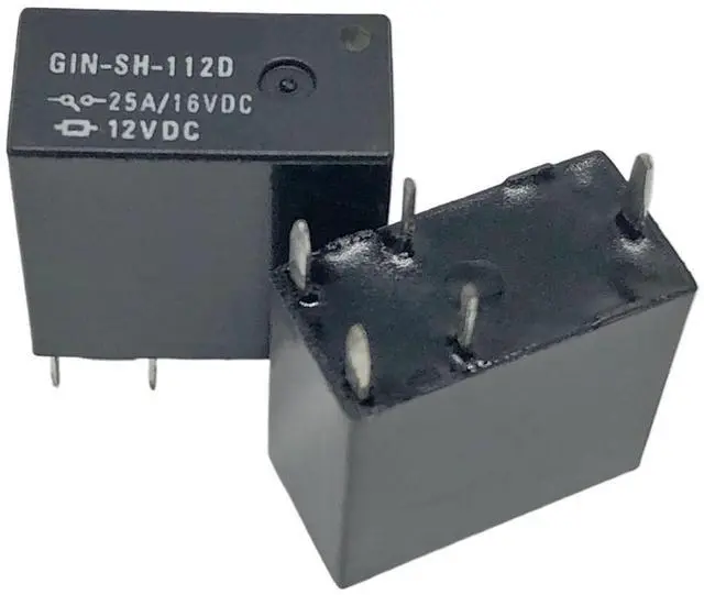 Main image of 1pcs GIN-SH-112D (KAC-Coil:12V-25A) Relay 5pins