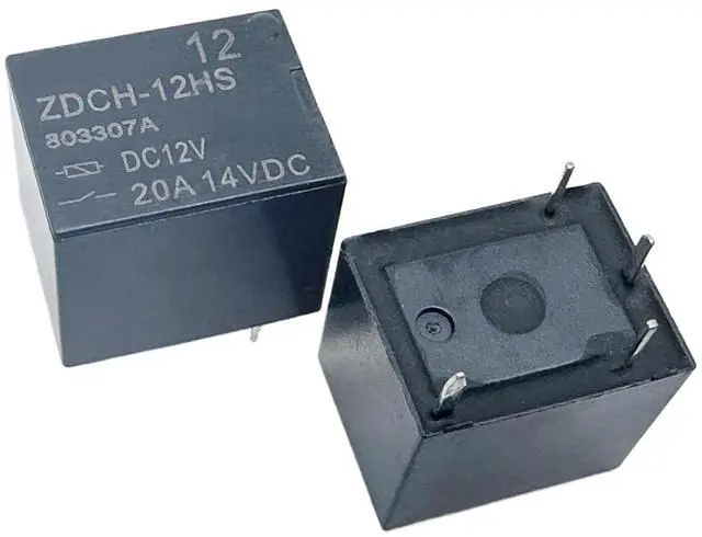 Main image of 1pcs ZDCH-12HS (T78A-12V-20A) Relay 4pins