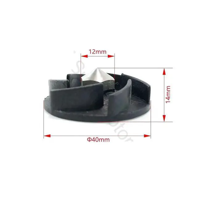 Alt view image 2 of 6 - ZS177MM Motorcycle Water Pump Impeller Gear