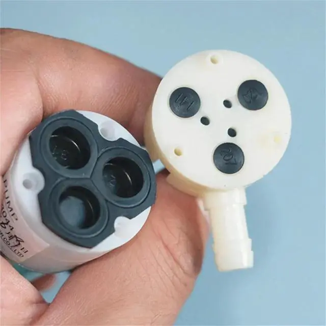 Alt view image 5 of 6 - Mini 370 Self Suction Pump 7.4V 12V Self-priming Water Pump Diaphragm Pump Large Flow 1L/m for Water Dispenser Suction