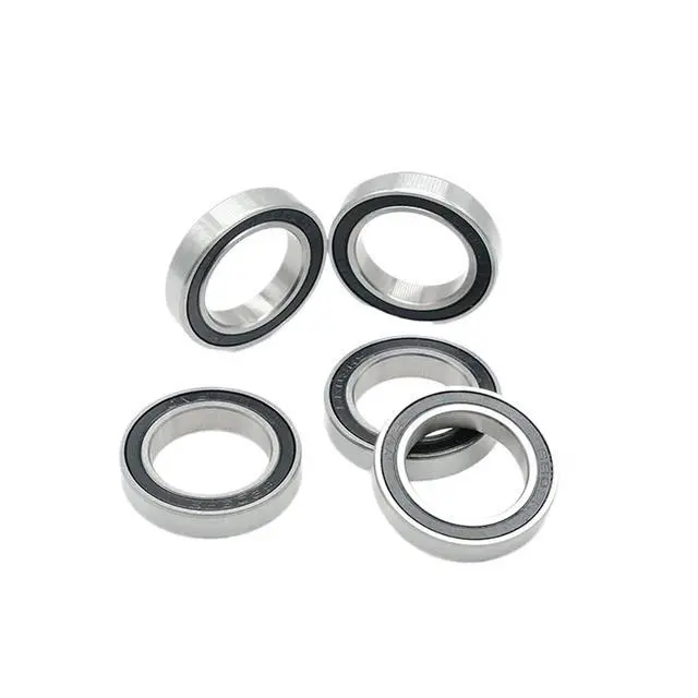 Alt view image 2 of 5 - 10PCS 6803 2RS Bearing 17x26x5 mm ABEC-7 Metric Thin Section 61803RS 6803 RS Ball Bearings