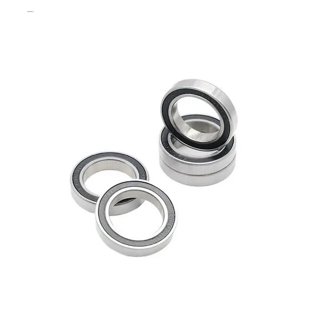 Alt view image 3 of 5 - 10PCS 6803 2RS Bearing 17x26x5 mm ABEC-7 Metric Thin Section 61803RS 6803 RS Ball Bearings