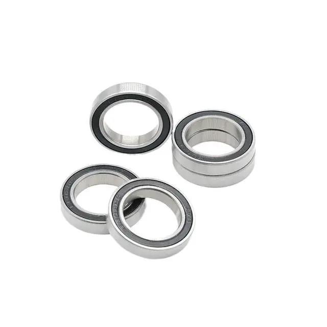 Alt view image 5 of 5 - 10PCS 6803 2RS Bearing 17x26x5 mm ABEC-7 Metric Thin Section 61803RS 6803 RS Ball Bearings