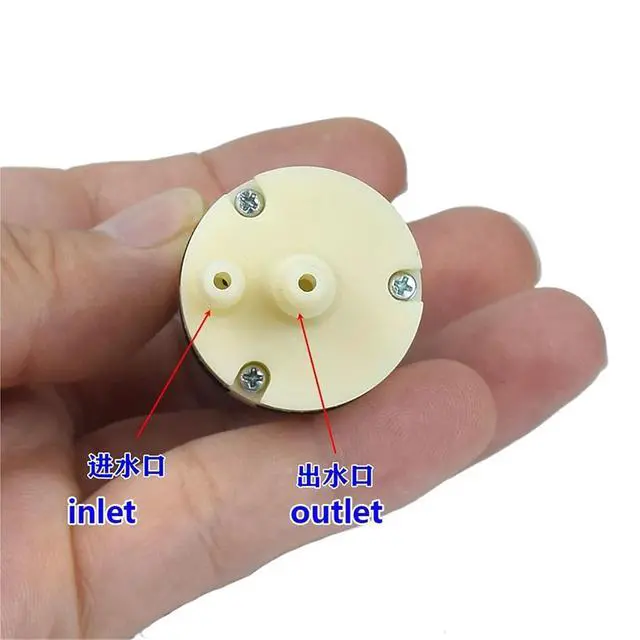 Alt view image 4 of 5 - DSB412-H Large Flow 7.4V 12V Micro 370 Motor Water Pump Self Priming Mini Water Pump Silent Electric Diaphragm Pumping Pump