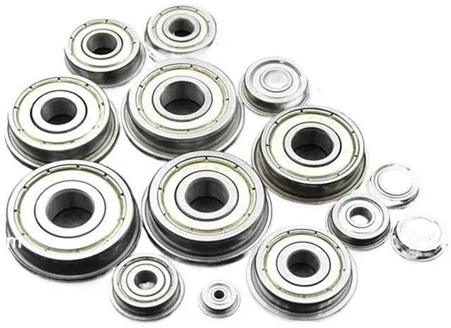 Main image of 10pcs Flanged Bearings 2mm 3mm 4mm 5mm 6mm 7mm 8mm 9mm Bore MF115 MF52 F608 MF105 MF106 F695 F688 ZZ Ball Bearing(6x19x6mm)
