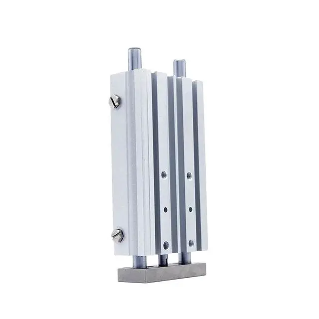 Alt view image 4 of 6 - 1pcs 12-75 Sliding Bearings Standard air cylinders with Guide Rod