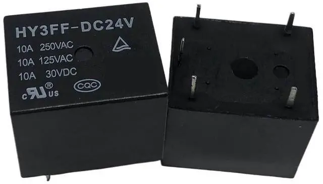 Main image of 1pcs YH3FF-DC24V (T73-1C-24V-10A) Relay 5pins
