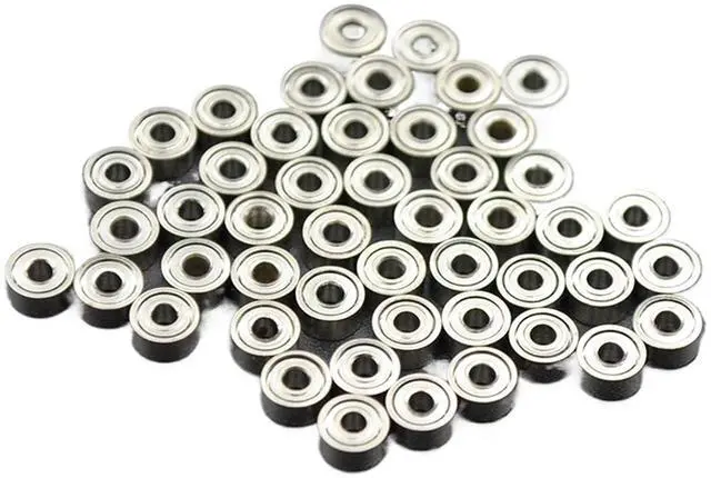 Main image of 10/100pcs 1.5x4x2 mm 681X ZZ Mini Bearings Kit 1.5 mm Bore 1,5x4x2 RC Car Parts Accessories 1 5 4 2 Shielded Bearing(100Pcs)