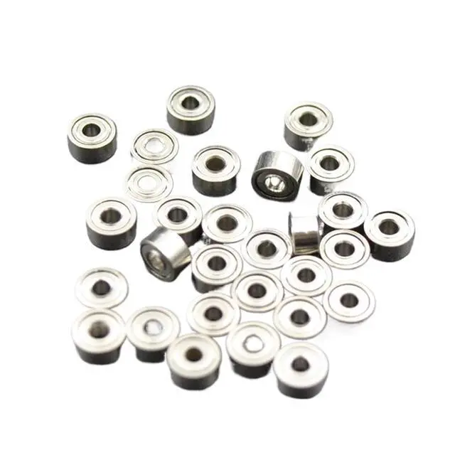 Alt view image 2 of 4 - 10/100pcs 1.5x4x2 mm 681X ZZ Mini Bearings Kit 1.5 mm Bore 1,5x4x2 RC Car Parts Accessories 1 5 4 2 Shielded Bearing(100Pcs)