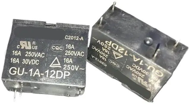 Main image of 1pcs GU-1A-12DP (G2R-1A-4P-12V-16A) Relay 4pins