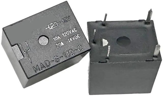 Main image of 1pcs MAD-S-112-C (T78-1C-12V-20A) Relay 5 pins