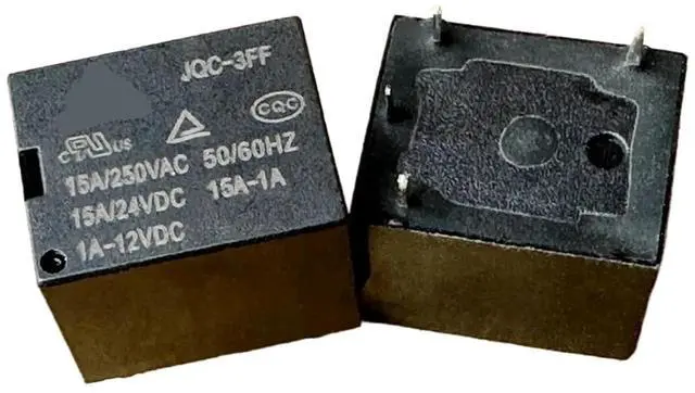 Main image of 1pcs JQC-3FF 15A-1A 1A-12VDC (T73A-12V-15A) Relay 4pins