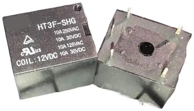 Main image of 1pcs HT3F-SHG 12VDC (T73-1C-12V-10A) Relay 5 pins