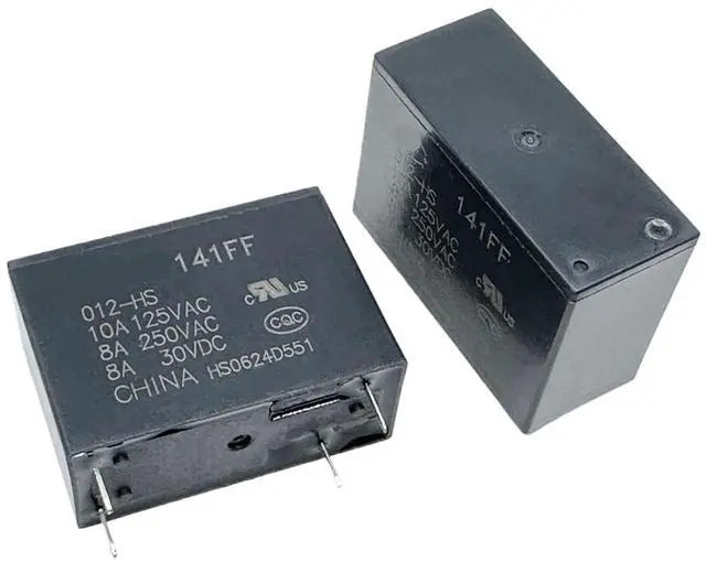 Main image of 1pcs 141FF 012-HS (14FA4-12V-8A) Relay 4pins