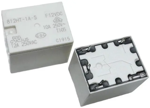 Main image of 1pcs 812HT-1A-S F12VDC (4123A-12V-12A) Relay 4pins
