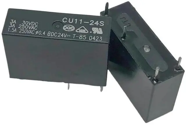 Main image of 1pcs CU11-24S (46F-24V-3A) Relay 4 pins