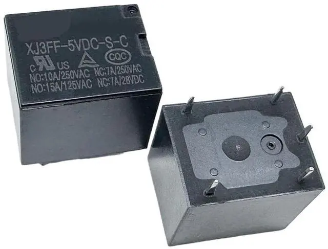 Main image of 1pcs XJ3FF-5VDC-S-C (T73C-10A) Relay 5pins